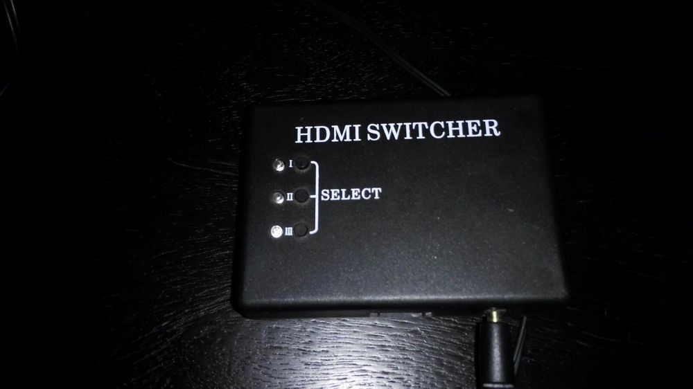 HDMI Switcher com 3 portas