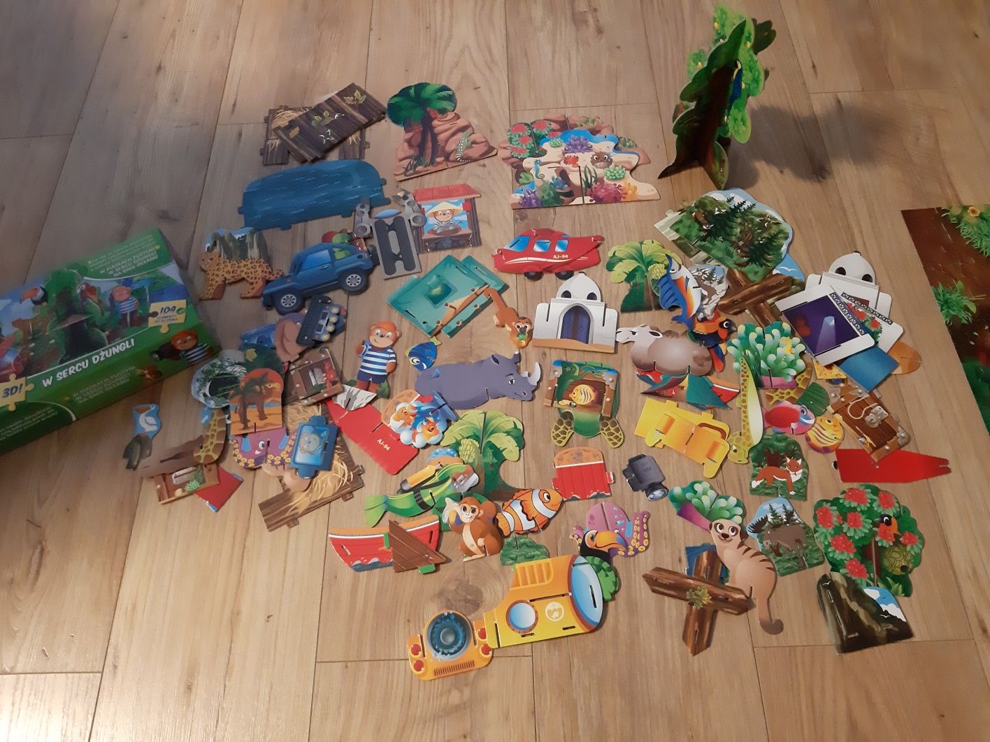 Puzzle 3d Lubisie x 4 opakowania
