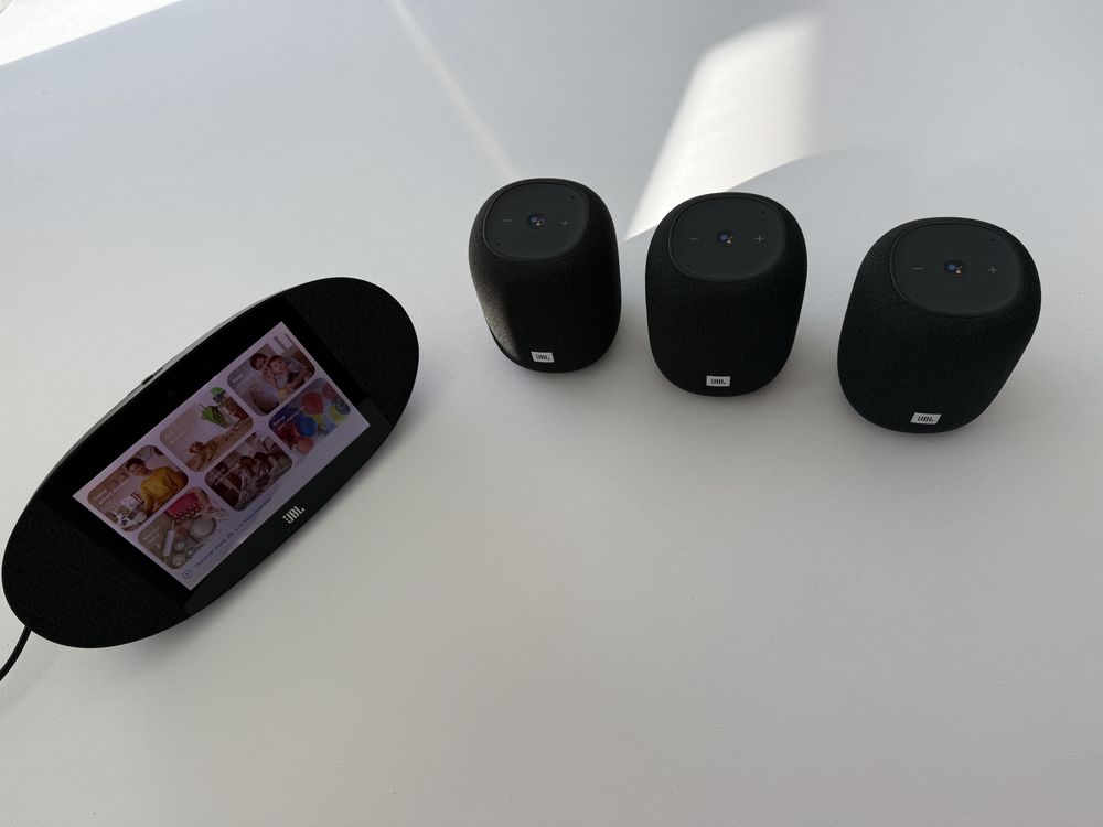 JBL Link view + 3 шт JBL Link Music