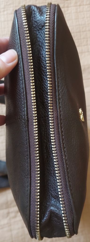 Radley London torebka listonoszka brązowa skórzana skóra naturalna