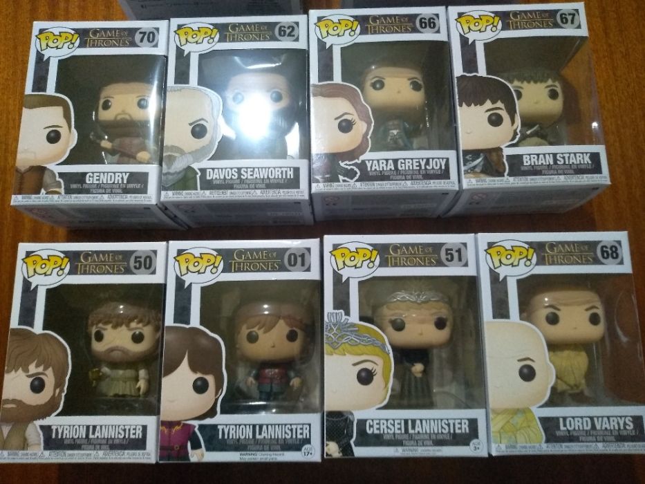 Funko POP Game of Thrones - NOVOS - Só vendo pack completo