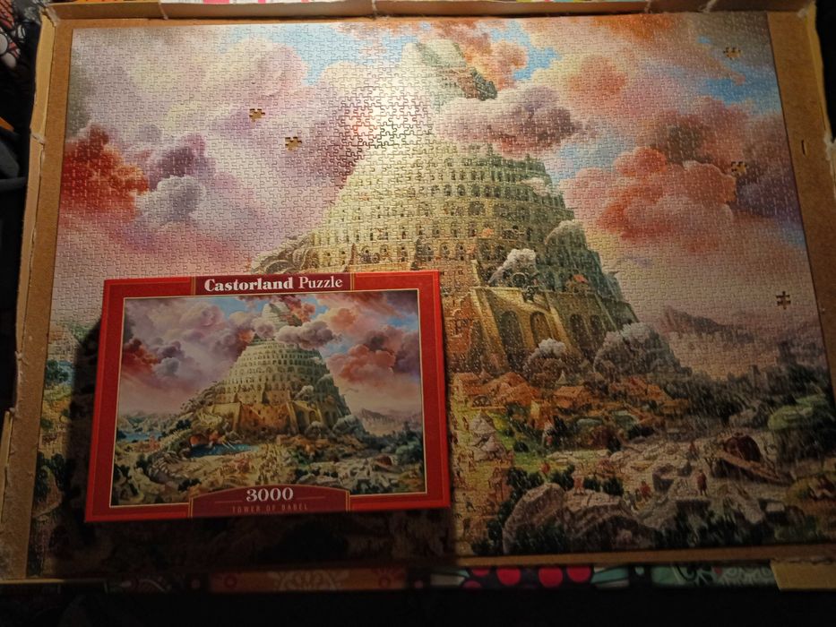 Puzzle castorland "Wieża Babel" 3000 elementów