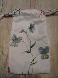 Bawełniane woreczki na zioła, komplet  3 sztuki
