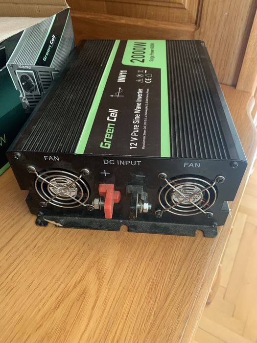 Інвертор Green Cell 12 v до 230 v 2000 Вт/4000Вт