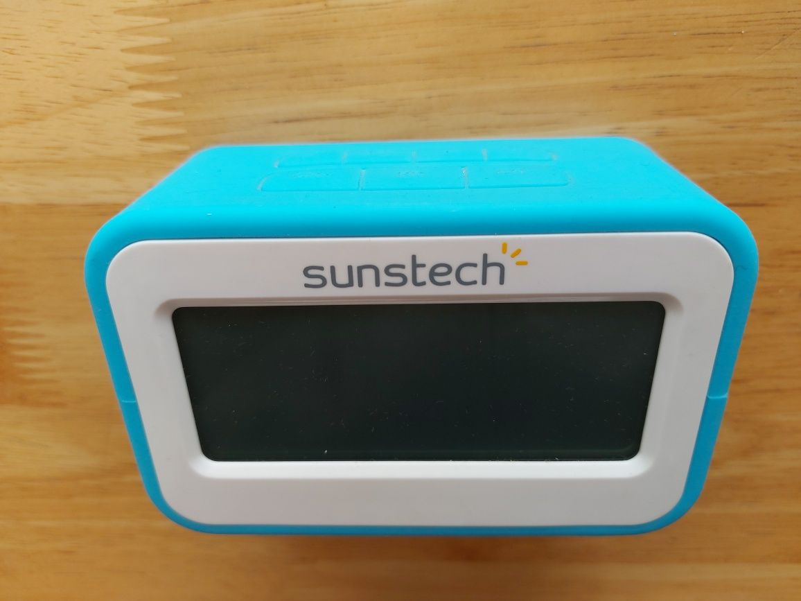 Relogio Despertador Sunstech Novo