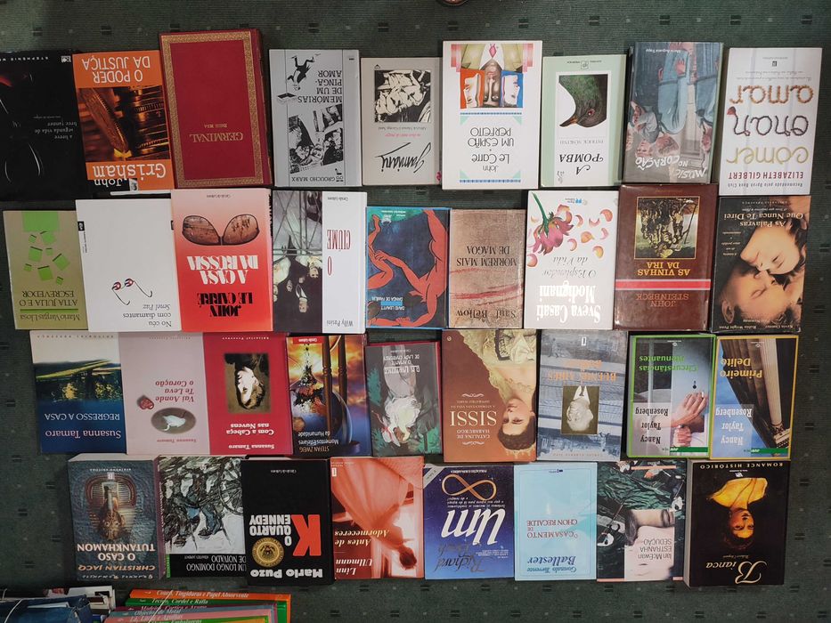Lote Livros Best Seller Literatura Autores Portugueses e Estrangeiros