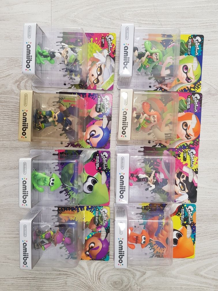 Coleção de amiibos selados