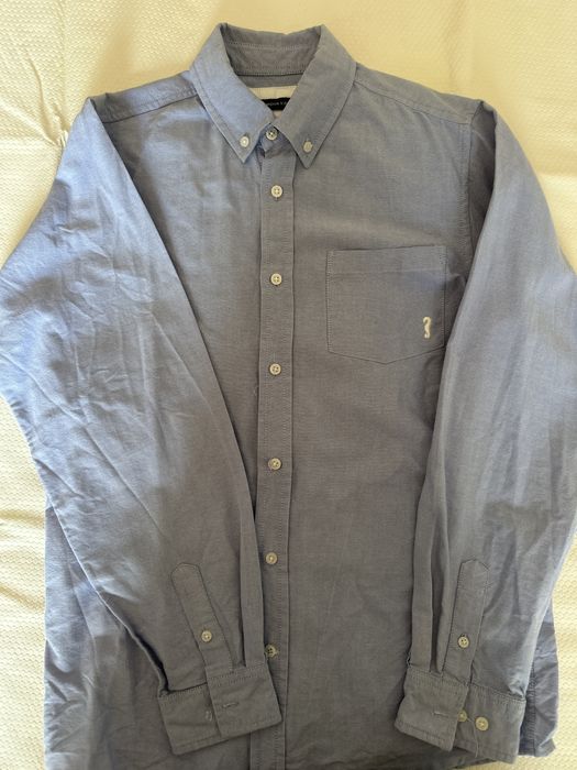 Camisas Lanidor Oxford Azul e Branca 12 anos