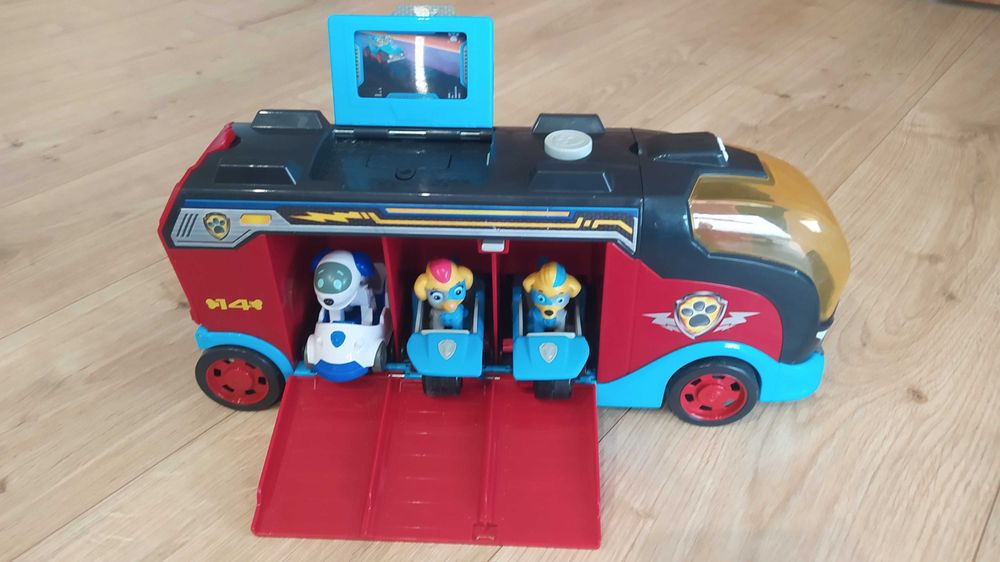 PSI PATROL KOSMOPIESKI AUTOBUS transportowiec ciężarówka