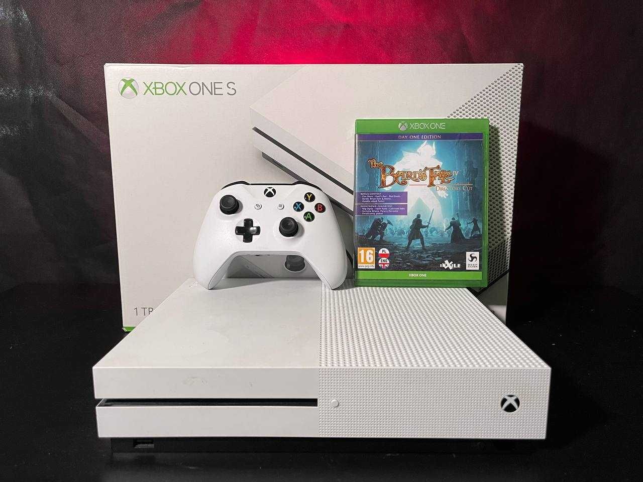 Xbox One S 1TB (z napędem) + Gra The Bard's Tale