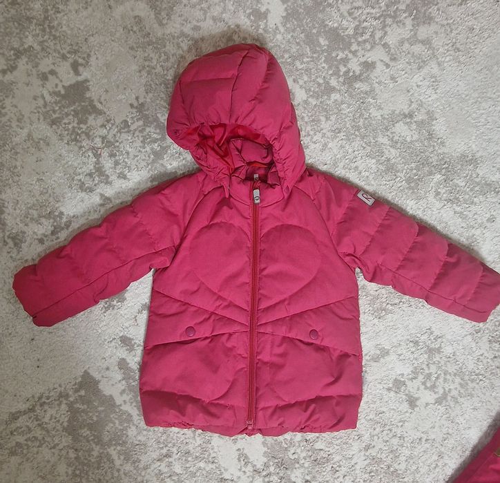 Зимова куртка для дівчинки 86 розмір, Reima