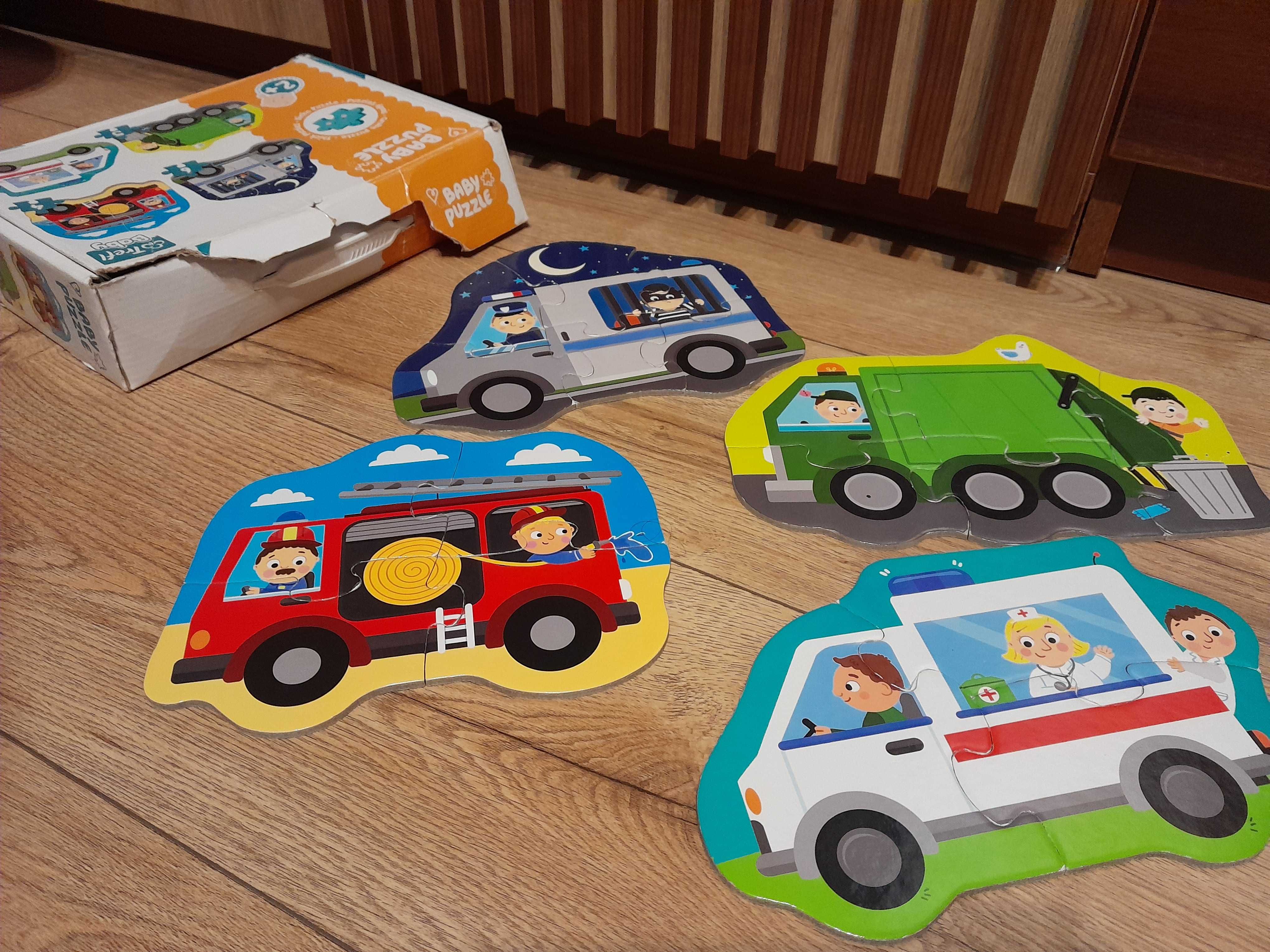 Puzzle baby- pojazdy i zawody Trefl  2+