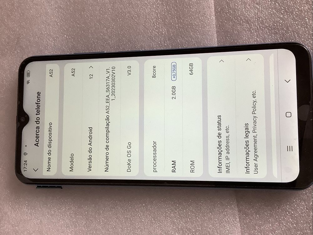 Smartphone Blackview A52
