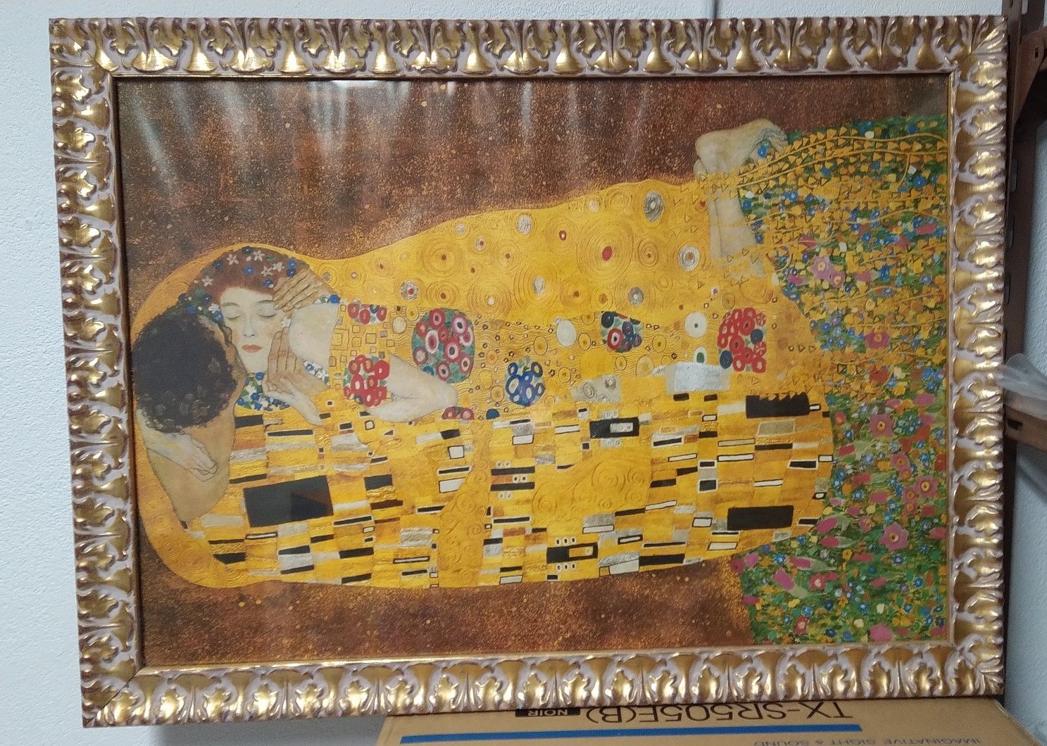 Quadro Beijo de Klimt