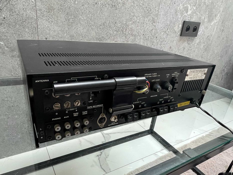 SANSUI Solid State 350/aluminium/SUPER POŁYSK/wszystko na piątkę/IGŁA