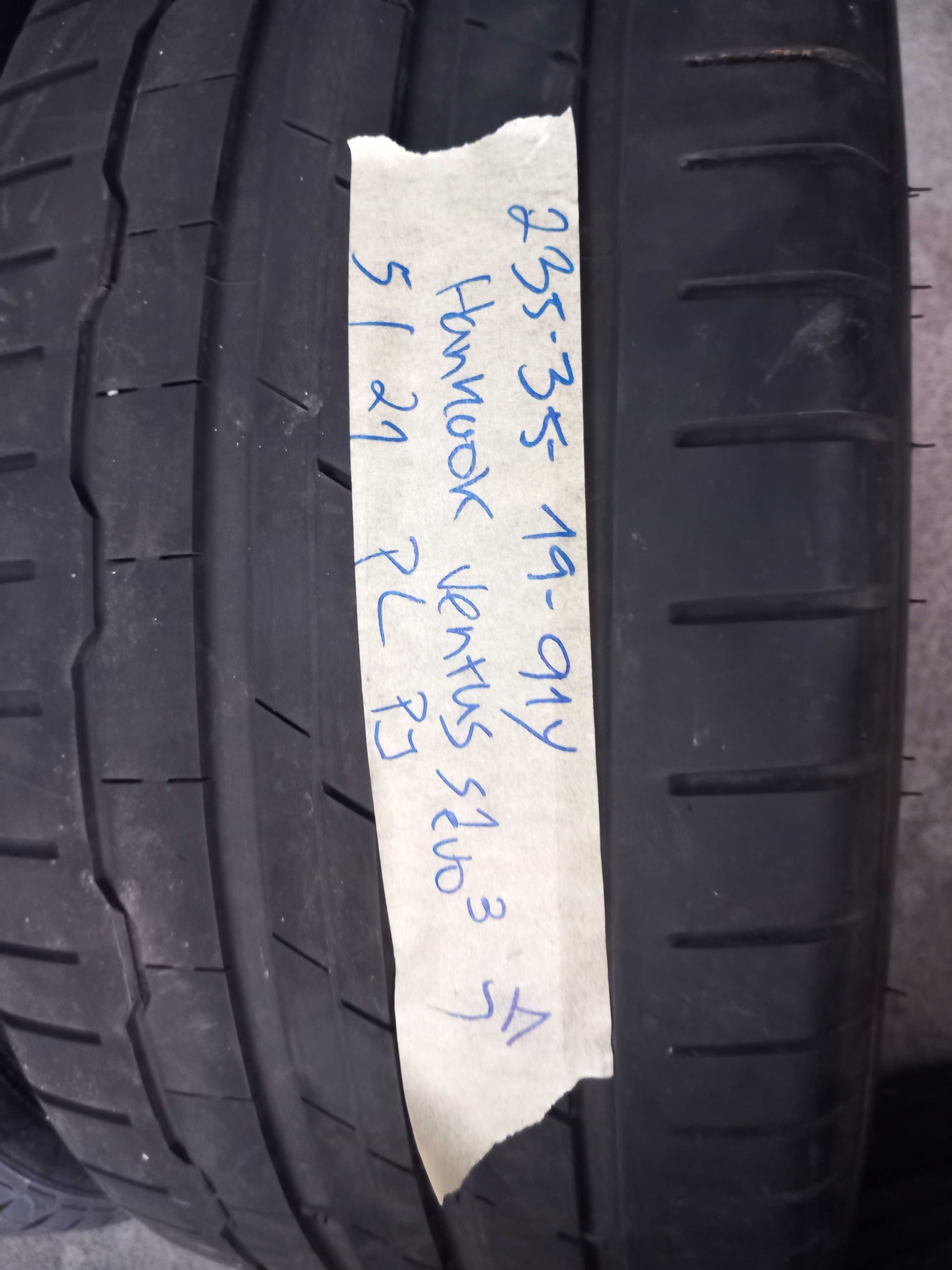 2 Pneus 235/35R19 Hankook