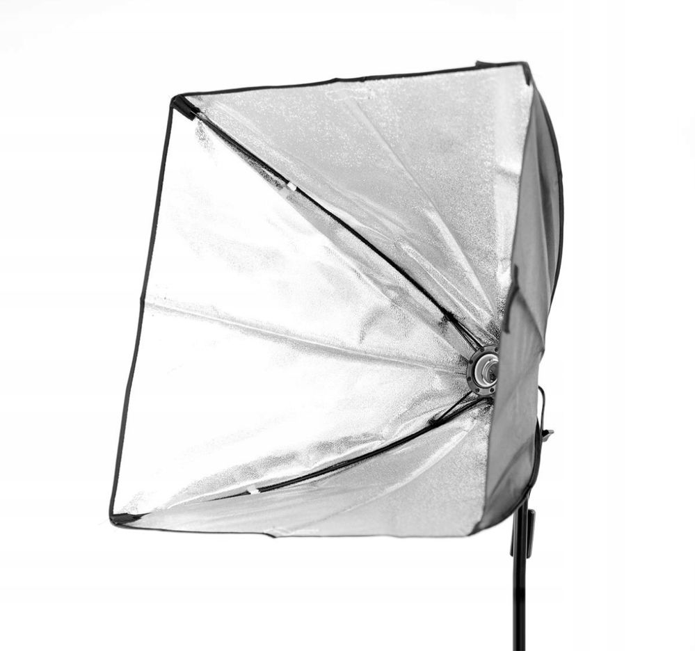 Lampa Studyjna Fotogtaficzna Softbox Oświetlenie do Zdjęć Filmów 400W