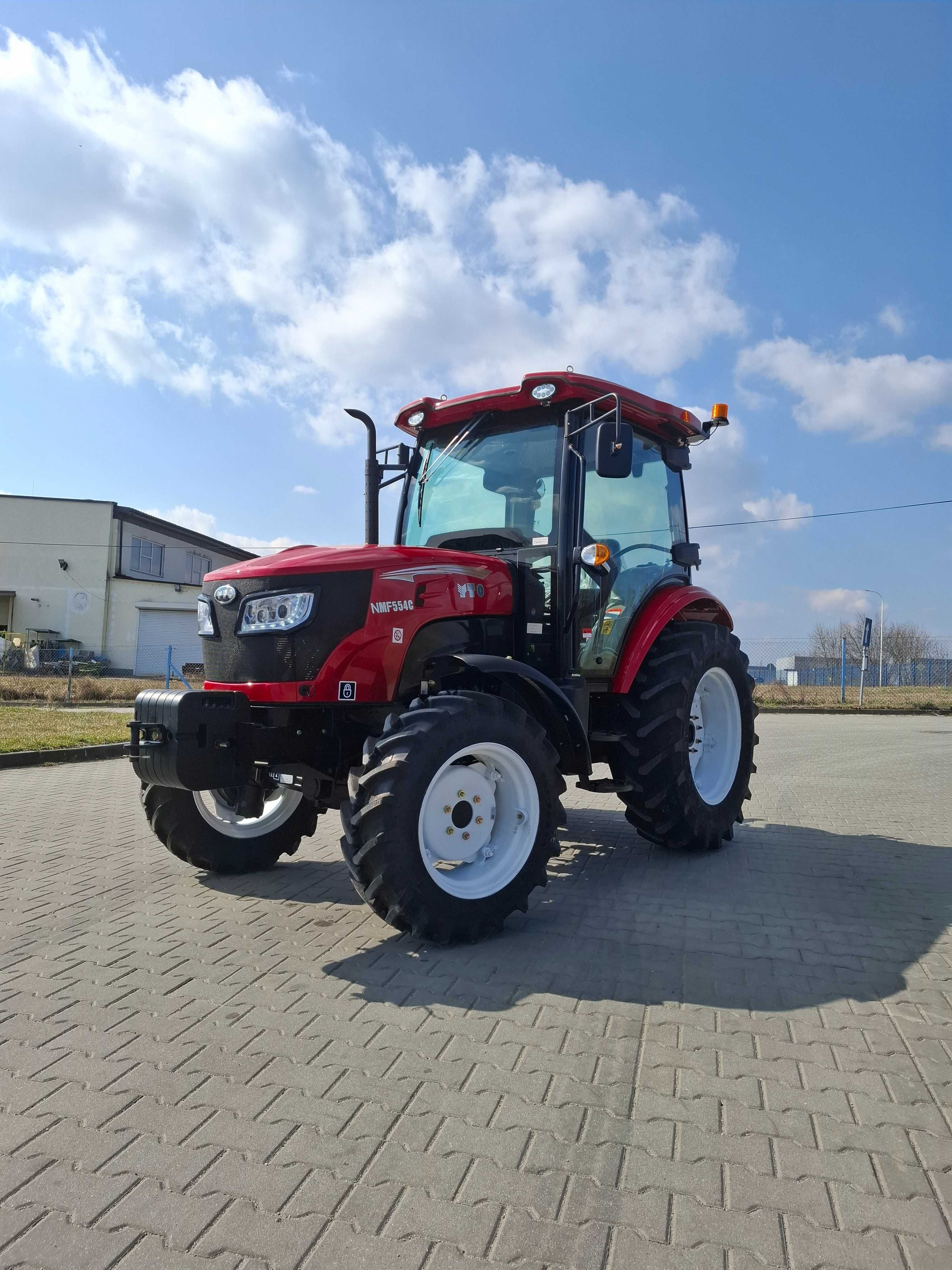 Ciągnik YTO NMF 554C Nowy Gwarancja Dotacja PROW Hydraulika Pneumatyka