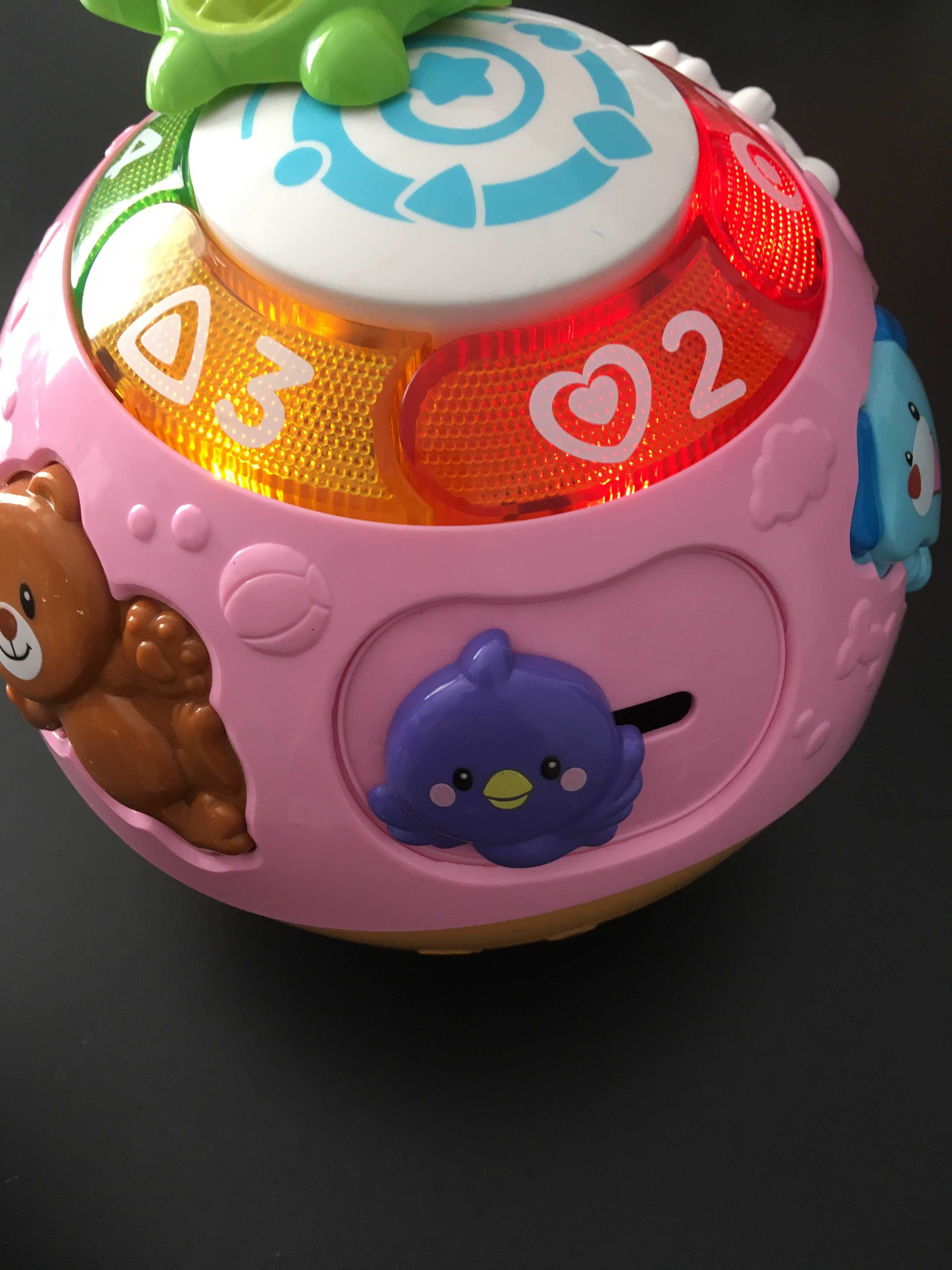 VTech Kręcikula Interaktywna Kula do Raczkowania różowa