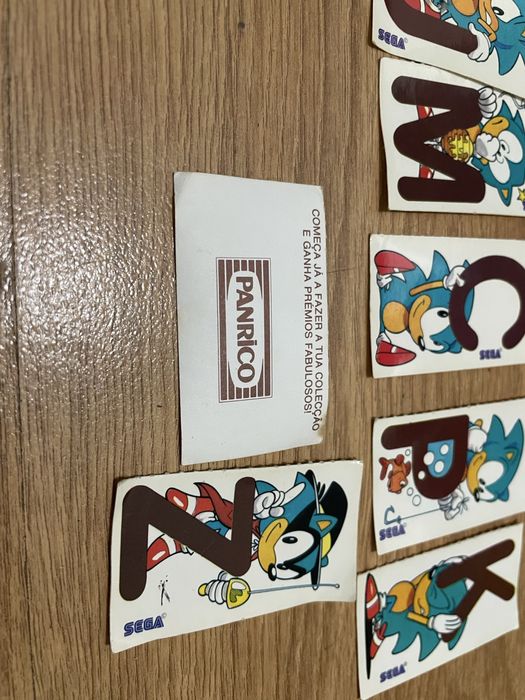 Cromos Sonic Sega