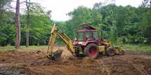 Koparko ładowarka MTZ Borex (Belarus, Mtz 82, Pronar). USTRZYKI DOLNE