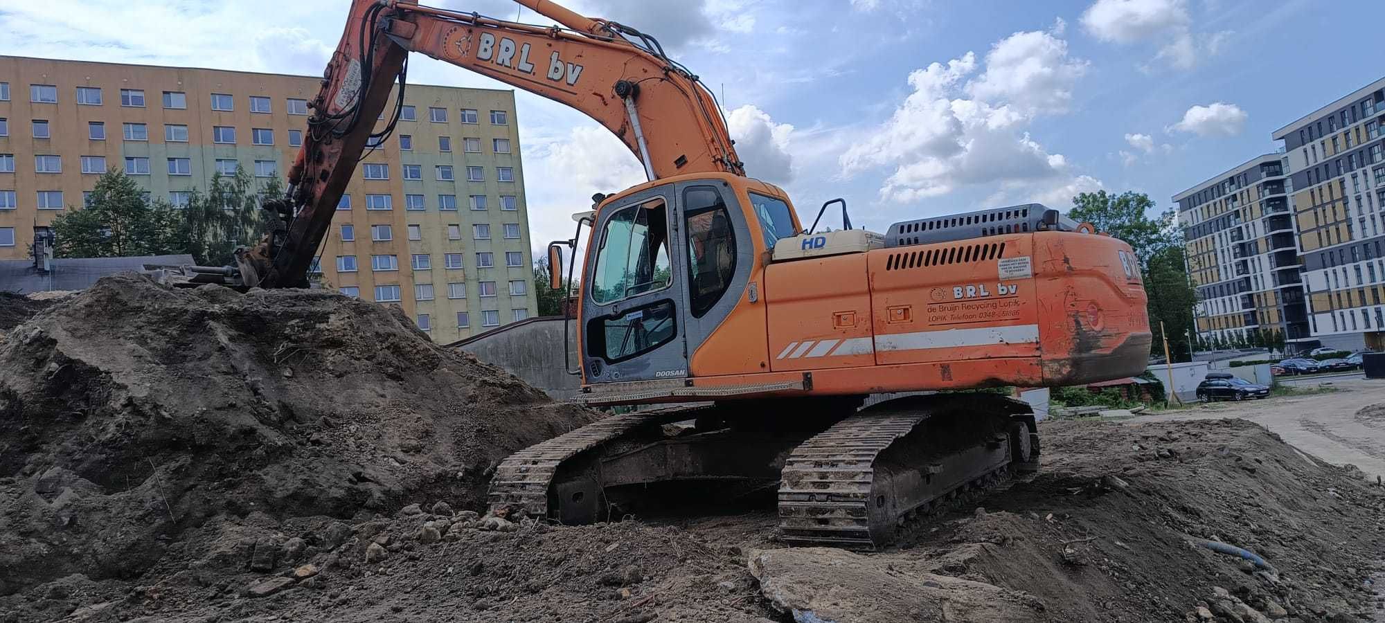 koparka gąsienicowa Doosan DX255, 2008r, netto 78 000zł
