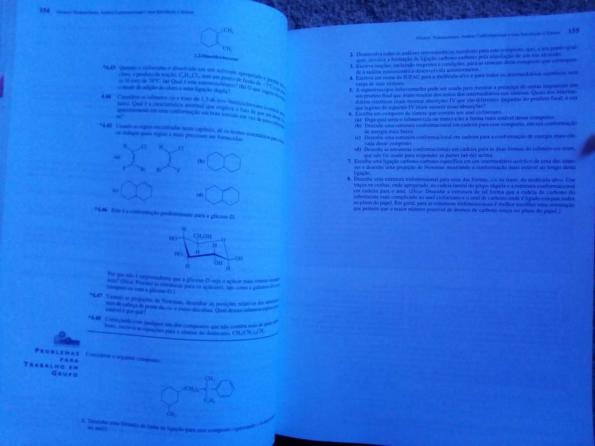 Livros" Quimica Orgânica" vol 1 e 2 (Graham Solomons e Craig Fryhle)