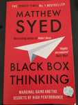 Livro "Black Box Thinking"