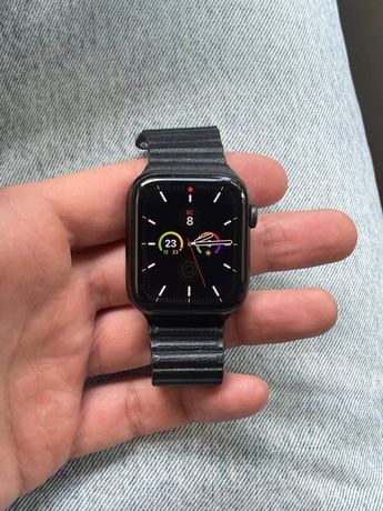 Идеал Apple Watch 5 44mm Space Gray. Родная коробка!