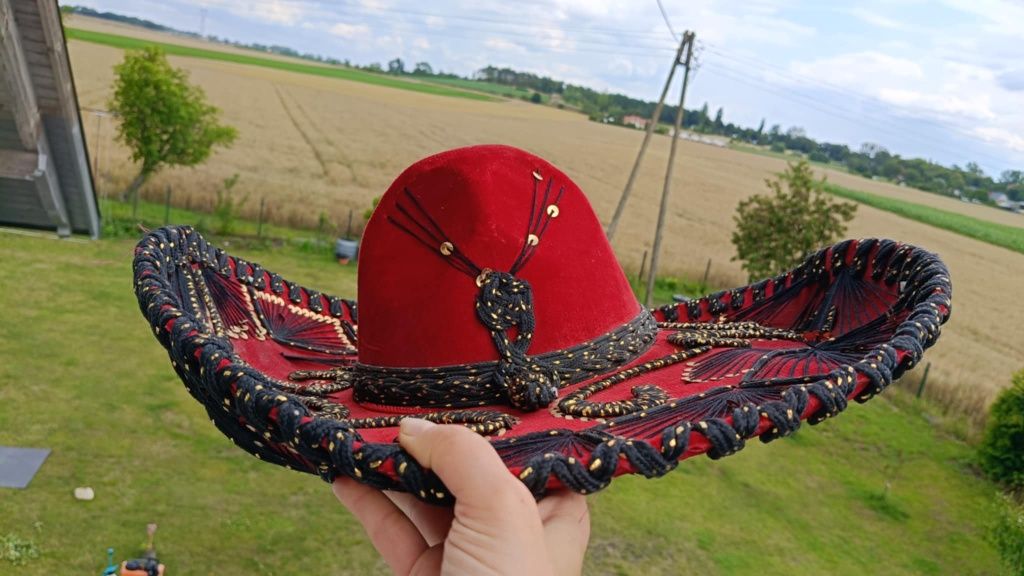 Kapelusz meksykański orginalny sombrero