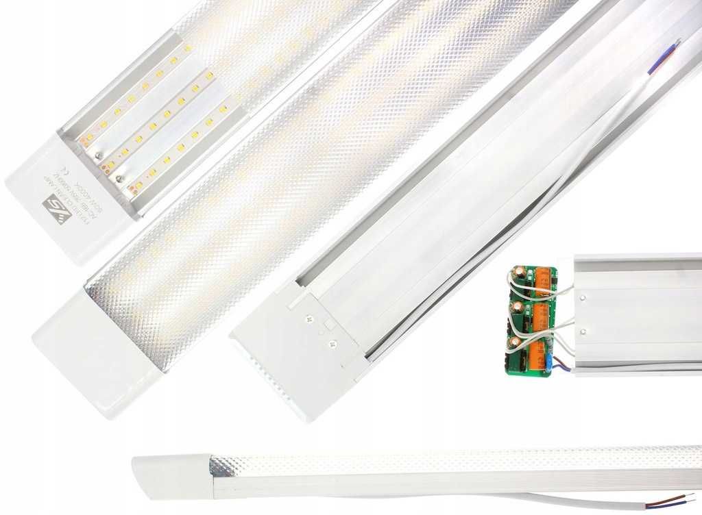 Natynkowa Mocna OPRAWA Lampa Panel 3 pasy LED 120cm i 60cn