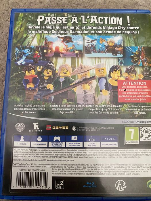Jogo doLego,ninjago Ps4 e Ps5