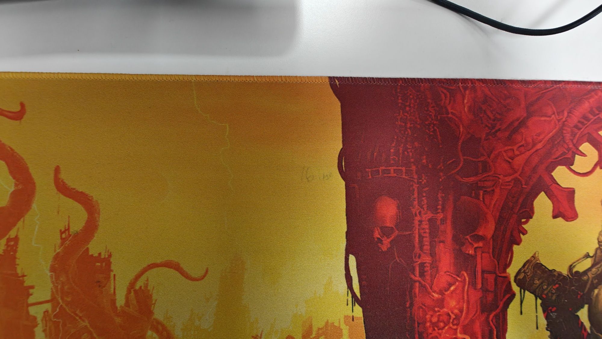 Podkładka pod mysz DOOM Eternal - duży format 40x80cm, świetny stan!