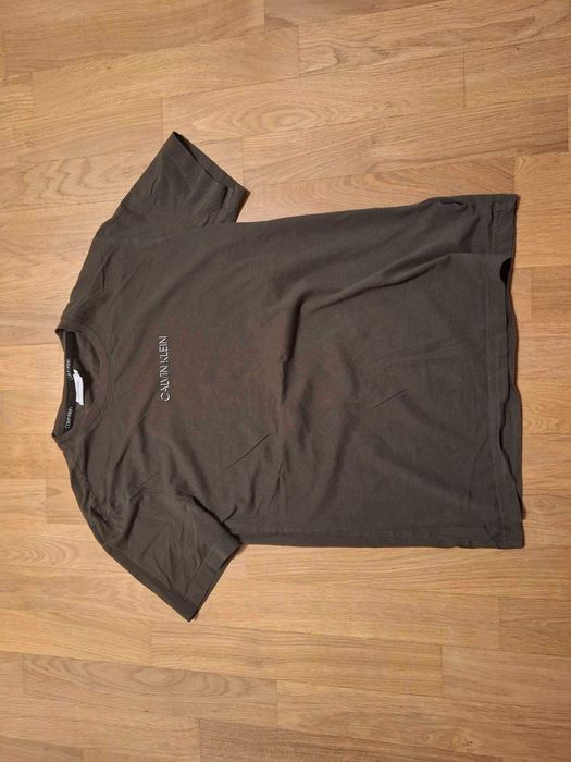 Koszulka męska Calvin Klein M zielona