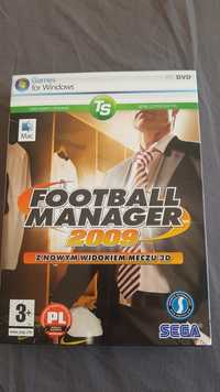 Kultowa gra PC/Mac - Football Manager 2009 - polska wersja - idealna