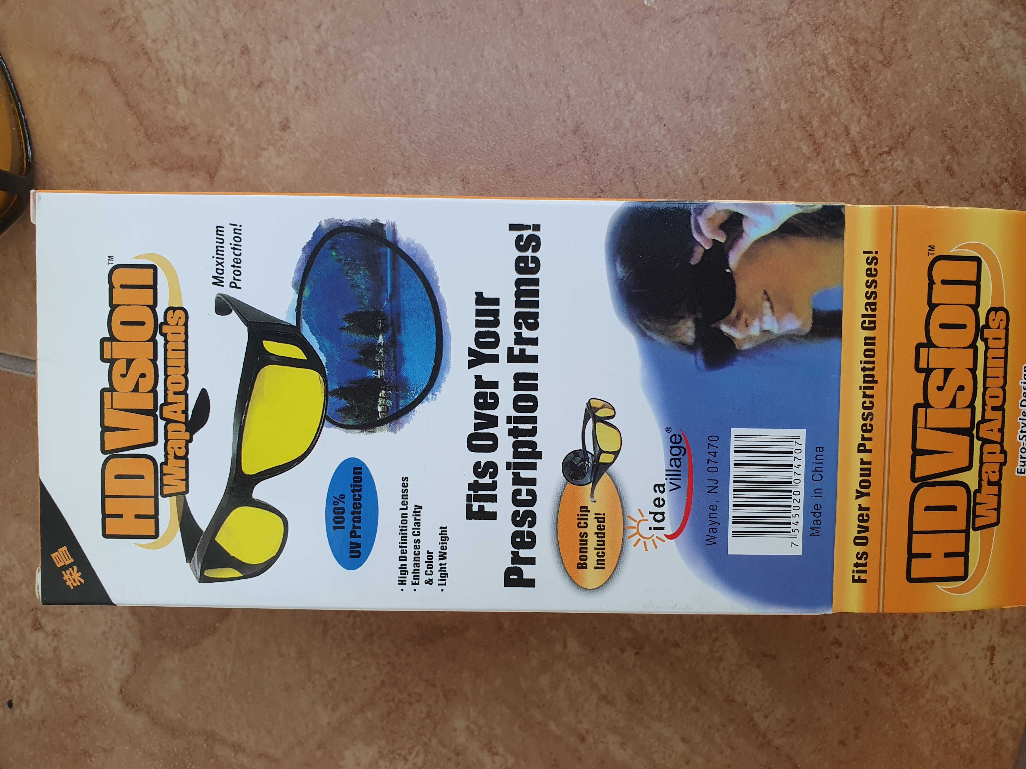 Okulary kolor HD Vision 2 szt.