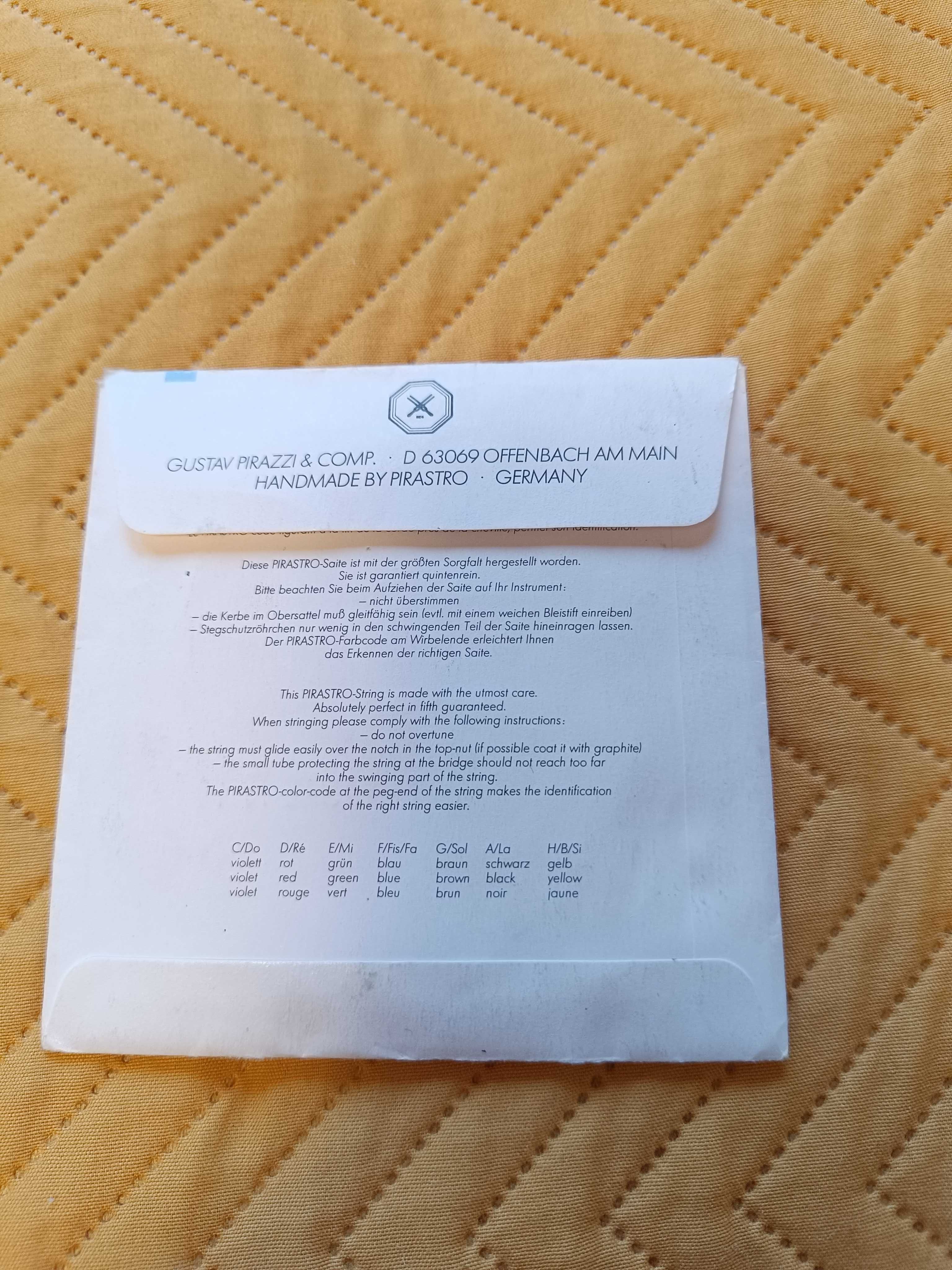 Struna skrzypcowa A Pirastro Aricore skrzypce barokowe