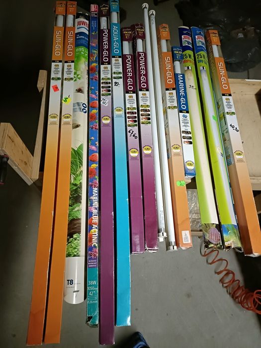 Świetlówki akwarystyczne LED bardzo tanio 1/3 ceny sklepowej