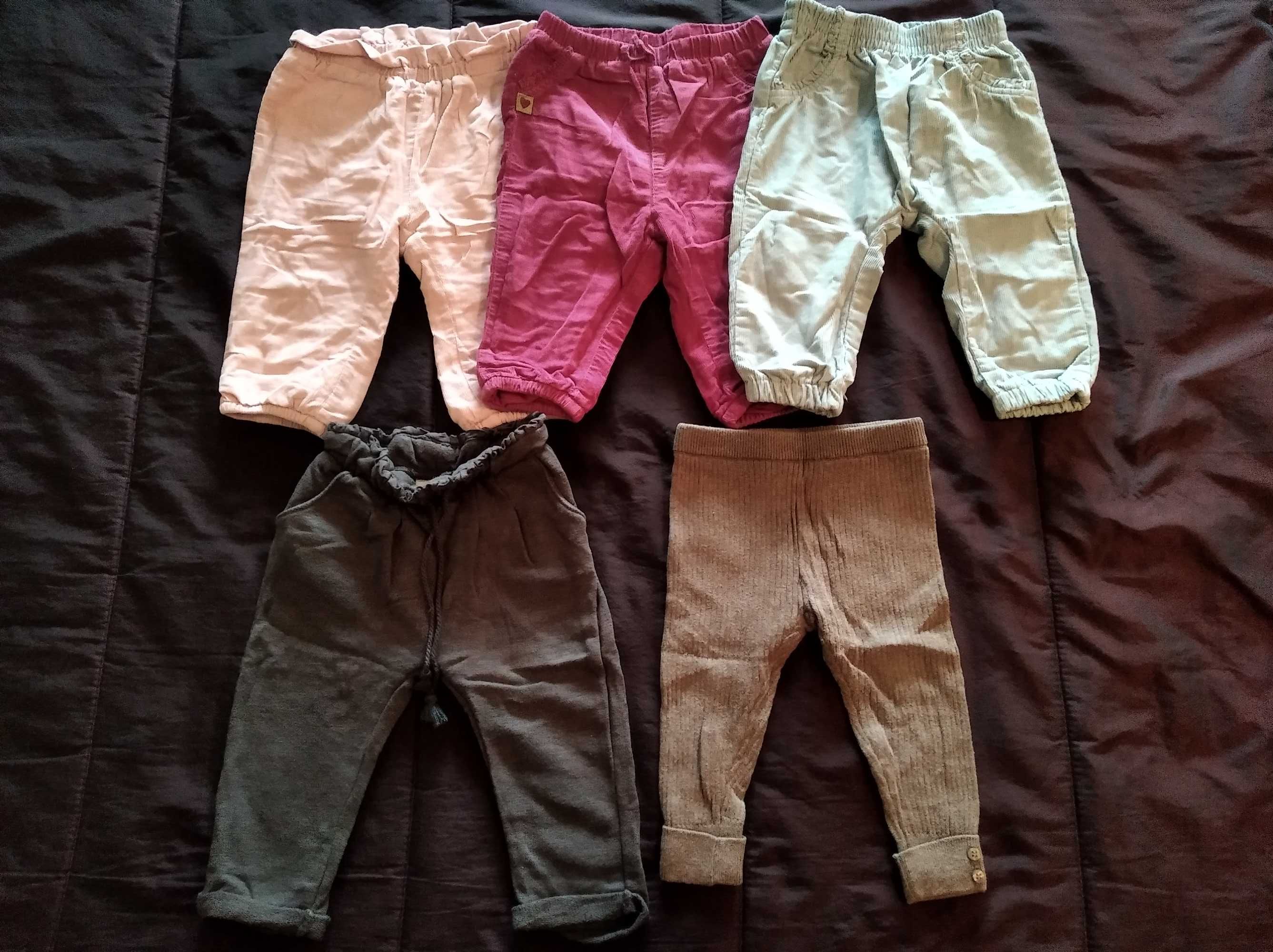 8 lotes de roupa de menina 9 meses - 1 ano