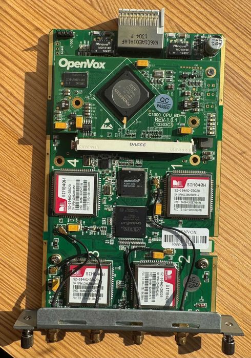 GSM Voip шлюз Openvox VS-GW1600, 4 канали