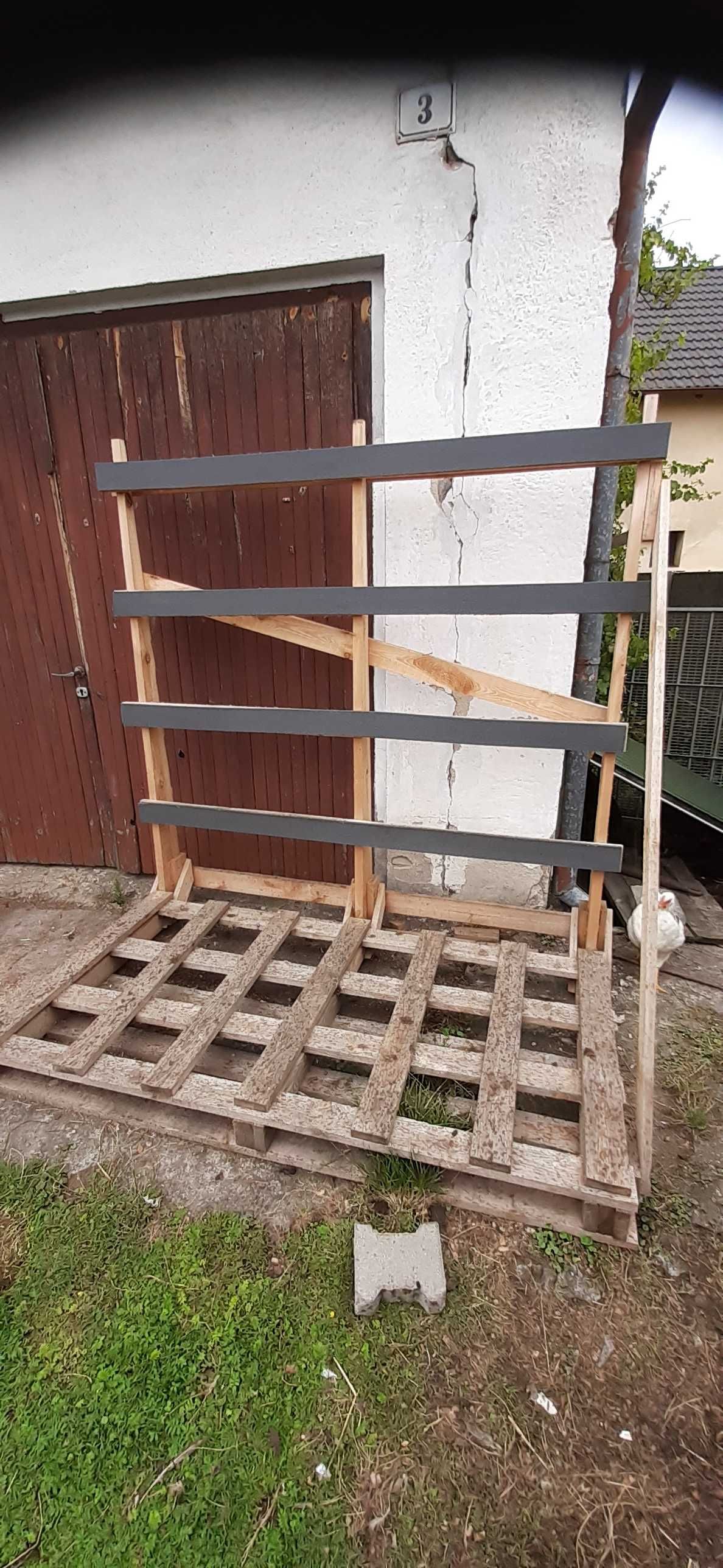 Stojak na okna plyty 2x2x1m