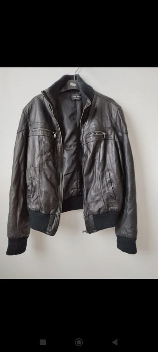 Kurtka wiosenna damska ze skóry