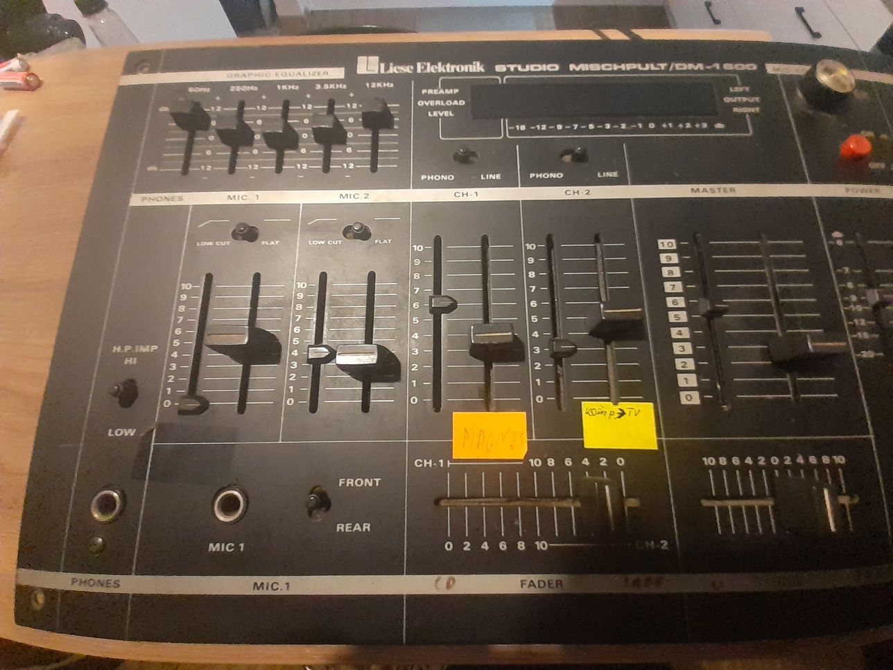Mixer Studio Mischpult DM 1600 vintage
