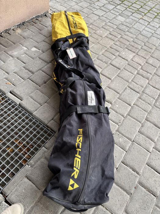 Duży pokrowiec na narty Fischer race Pro dla klubów trenrów 5-10 par