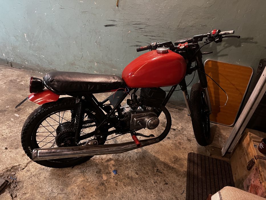 Мотоцикл минск 125 с ликистковым клапоном