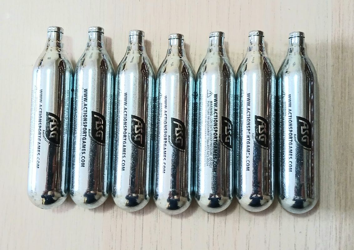 Botijas / Cápsulas de Co2 12g ASG