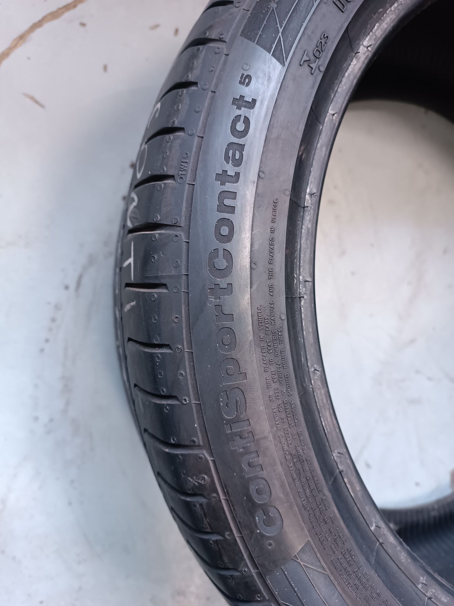 245/40R17 Continental ContiSportContact 5   91Y