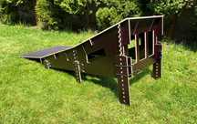 Skocznia Rowerowa Rampa Kicker Hopper MTB Hulajnoga BMX Dirt XC Enduro