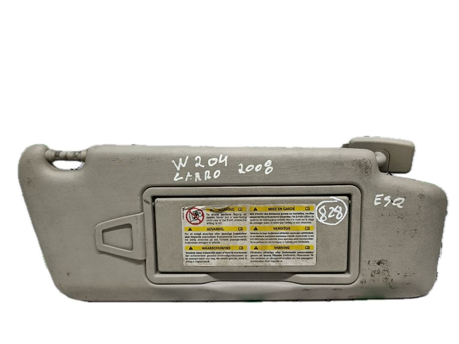 Pála de sol direita MERCEDES-BENZ Classe C (W204)