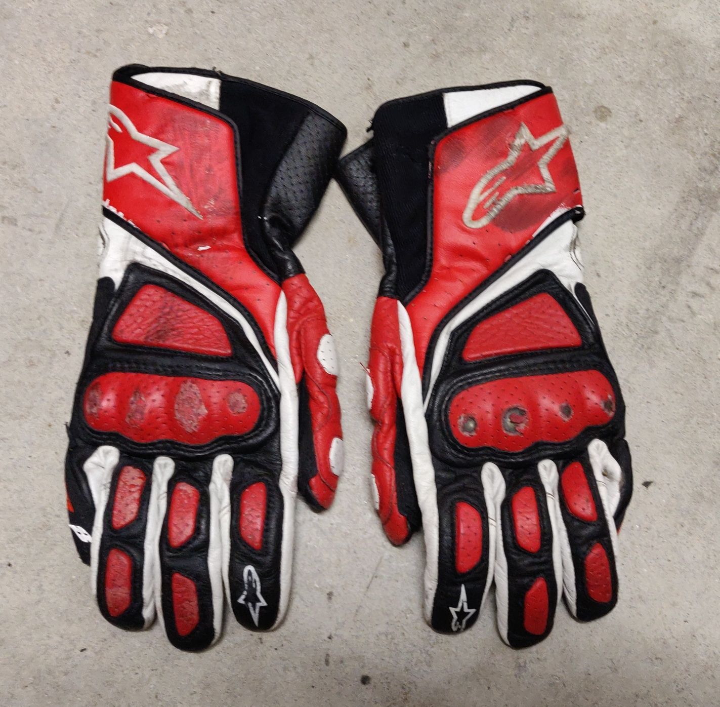 Fato Mota de 2 peças 48 + Luvas Alpinestars SP-8 L